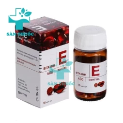 Vitamin E Zentiva 400mg của Nga hiệu quả tốt